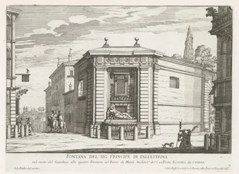 Diana Fountain of the Quattro Fontane in Rome