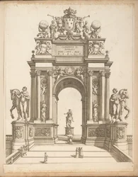 Triumphal Arch in Honor of Pope Clement X