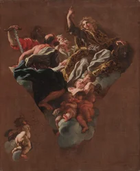 Sketch for "The Four Prophets of Israel" (detail)