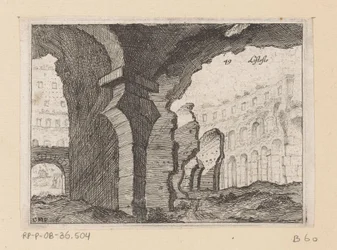 Ruins of the Colosseum in Rome