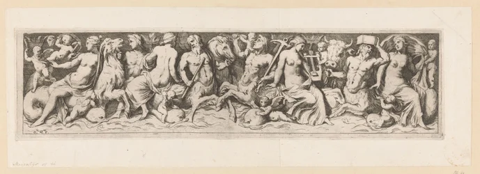 Tritons, Nereids, and Putti