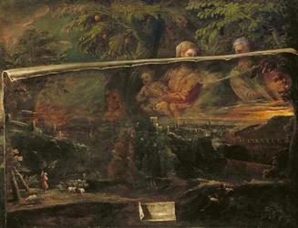A Vision of the Holy Family near Verona