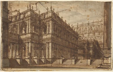 An Ancient Forum with Porticos