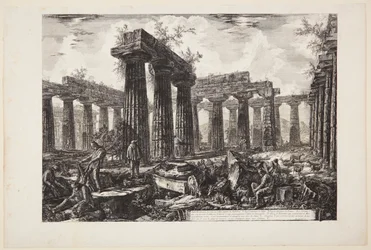 Another view of the remains of the so-called Collegio degli Anfizioni [...]