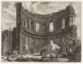 Remains of the Temple Said to Be of Apollo in Hadrian