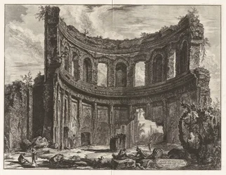 Remains of the Temple Said to Be of Apollo in Hadrian