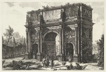 Arch of Constantine in Rome