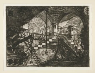 Prisons, XI: The Arch with a Shell Ornament