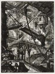 Imaginary Prisons: Stairs and Drawbridge