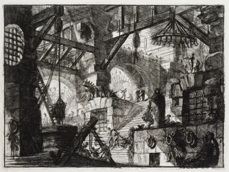The Draw Well (plate 13 in: Carceri d