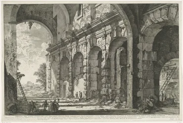 Foundation of the Santi Giovanni e Paolo in Rome (series title: Views of Rome)