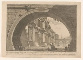 View of a Bridge with Arches and Loggias