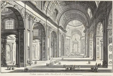 Interior View of St. Peter