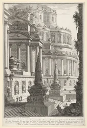 Plate 3: Ancient Mausoleum Erected for the Ashes of a Roman Emperor