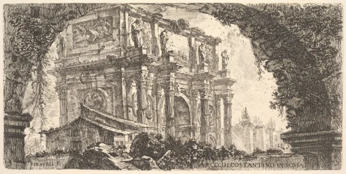 Plate 9: Arch of Constantine in Rome