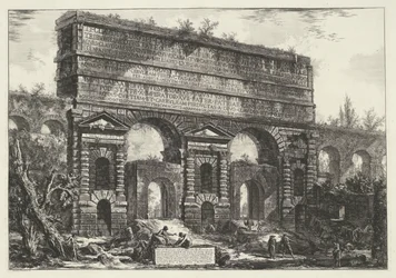 Porta Maggiore in Rome, Views of Rome (series title)