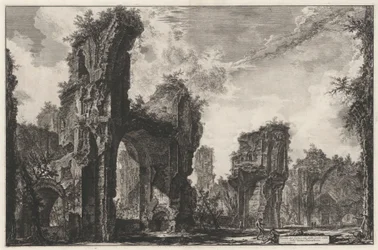 Ruins of the Sisto, or the Great Hall of the Baths of Antoninus