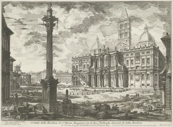 Santa Maria Maggiore in Rome (series title: Views of Rome)