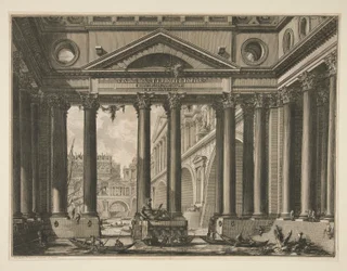 Second Frontispiece of Volume IV of Le Antichità Romane