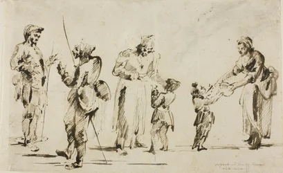 Sheet of Sketches: Six Figures