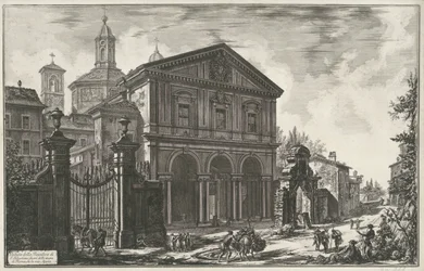 St. Sebastian Outside the Walls in Rome (Views of Rome)