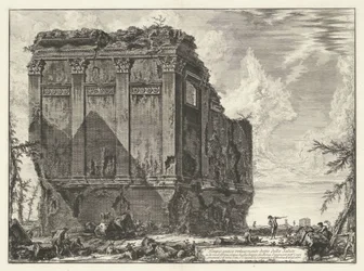 Temple of Salus near Rome (Views of Rome)