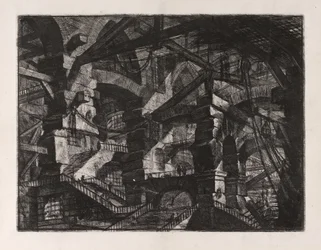 The Gothic Arch, plate 14 from Carceri d