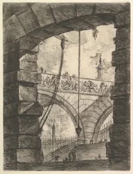 The Grand Piazza, from Imaginary Prisons