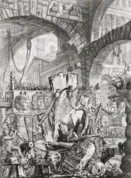 The Man on the Rack, plate II from 