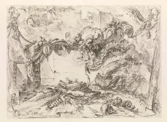 The Monumental Tablet, from Grotesques