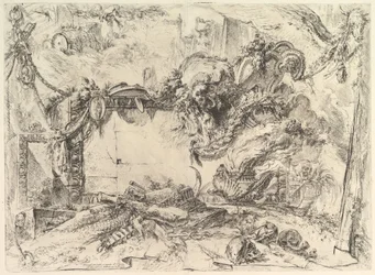The Monumental Tablet, from Grotteschi Grotesques
