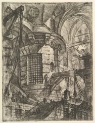 The Round Tower, from Carceri d
