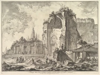 The Temple of Venus and Roma