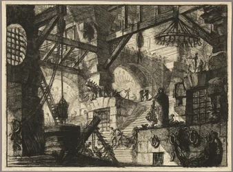 The Well, plate 13 from Imaginary Prisons