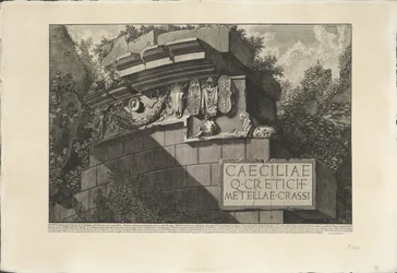 Tomb of Caecilia Metella in Rome