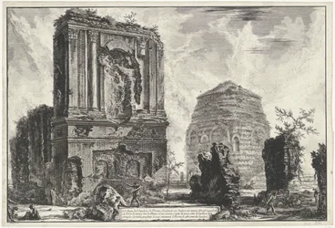 Tombs of Licinianus Piso and the Cornelius Family Along the Via Appia (Views of Rome)
