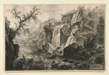 Veduta delle Cascatelle a Tivoli, from Vedute di Roma