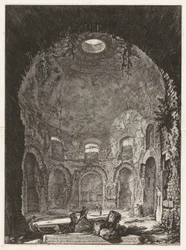 Internal View of the Temple of Tosse