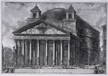 View of the Pantheon of Agrippa