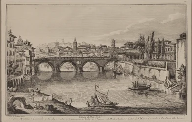 View of the Sisto Bridge