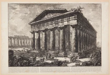 View of the Temple of Neptune [...]