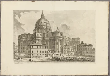View of the Exterior of St. Peter
