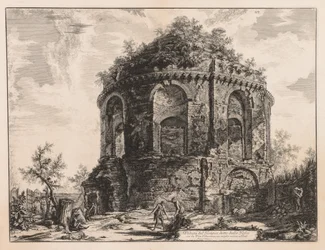 Views of Rome: The So-called Tempio della Tosse, near Tivoli