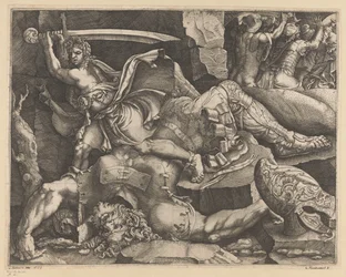 David Beheads Goliath