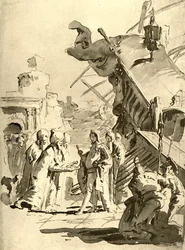 Capitulation of a Town, mid 18th century, 1928