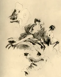 Cupid and Three Women