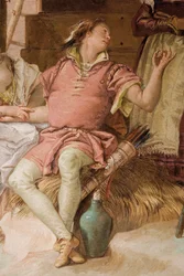 Medoro from Angelica and Medoro Taking Leave of the Peasants (detail)