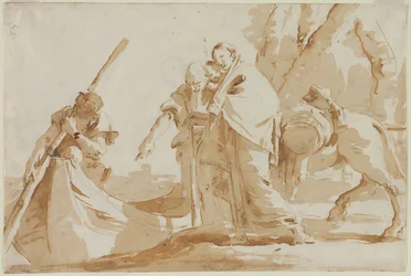 Flight into Egypt: The Embarkment of the Holy Family, c. 1735