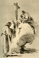 Madonna with Two Holy Monks