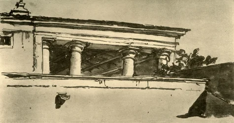 Pillar Hall of a Villa